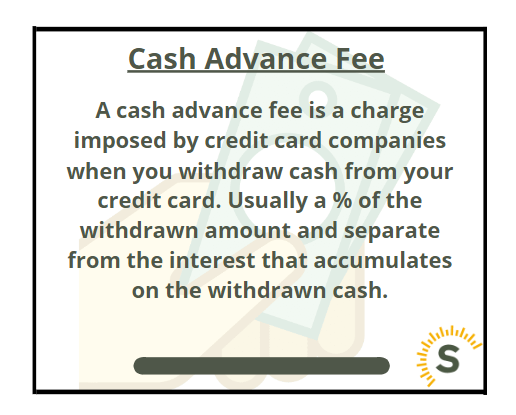 cash advance fee when paying rent with credit card